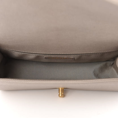 Chanel Caviar Quilted Medium Boy Flap Grey 5 of 11