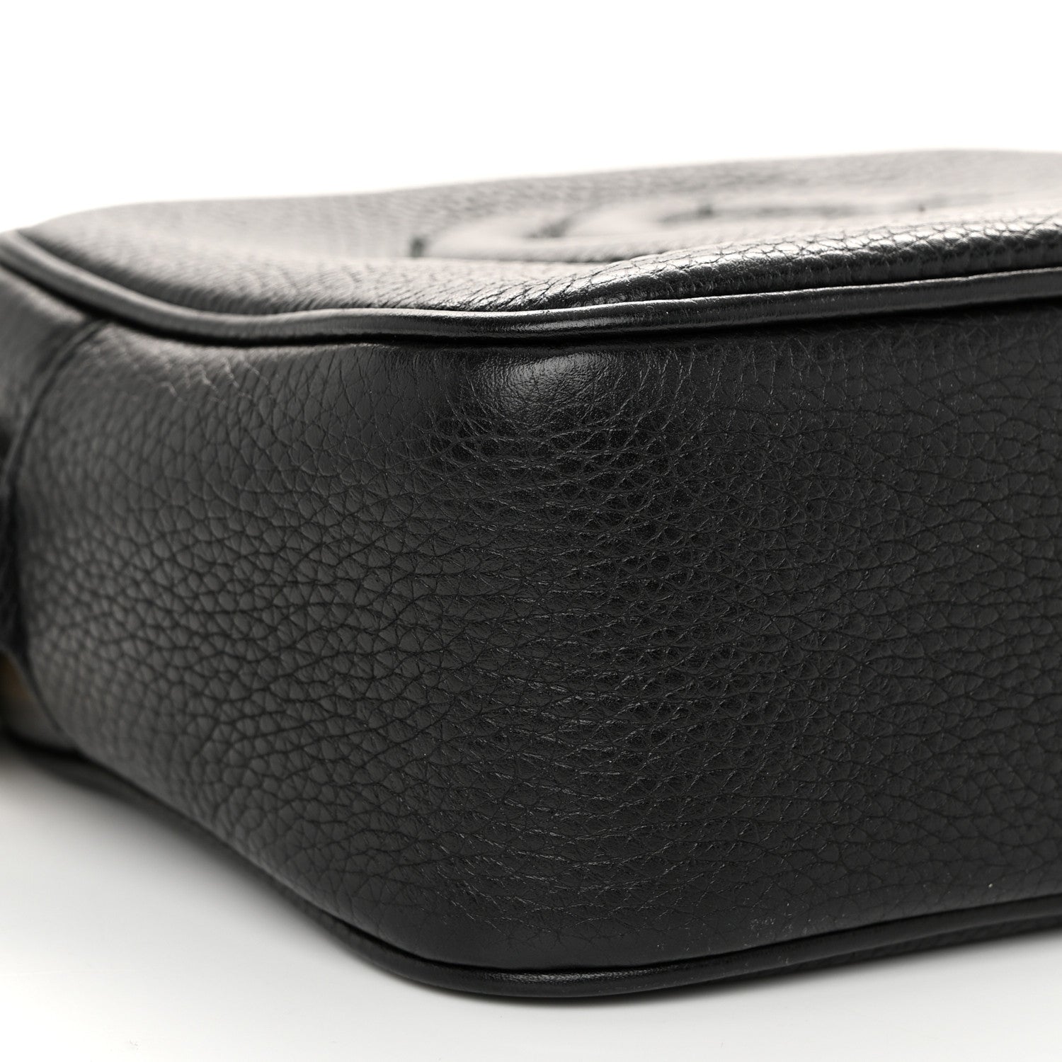 Gucci Pebbled Calfskin Small Soho Disco Bag Black 9 of 11