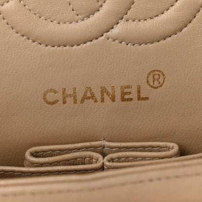 Chanel Lambskin Quilted Small Double Flap Beige 5 of 8