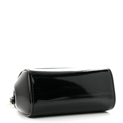 Dolce & Gabbana Vitello Lucido Micro Miss Sicily Satchel Black 4 of 9