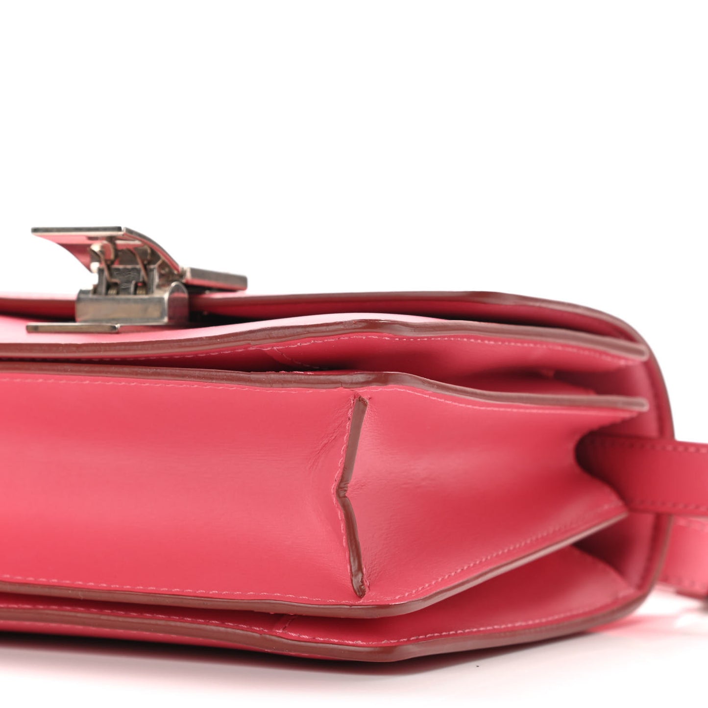 Box Calfskin Small Classic Box Flap Bag Bubble