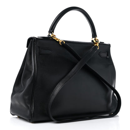 Hermes Gulliver Kelly Retourne 32 Black 3 of 15