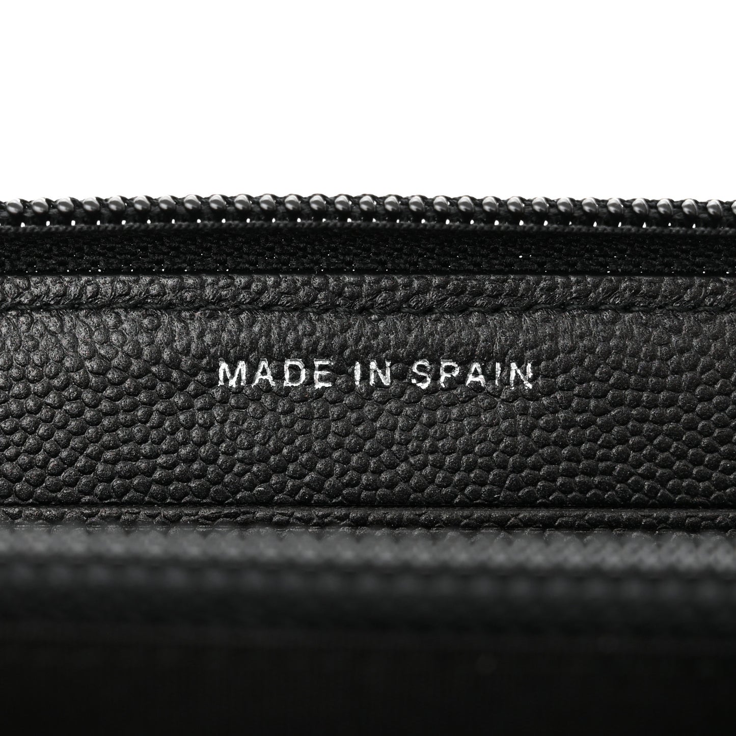 Caviar Quilted Small Boy Zip Around Wallet So Black