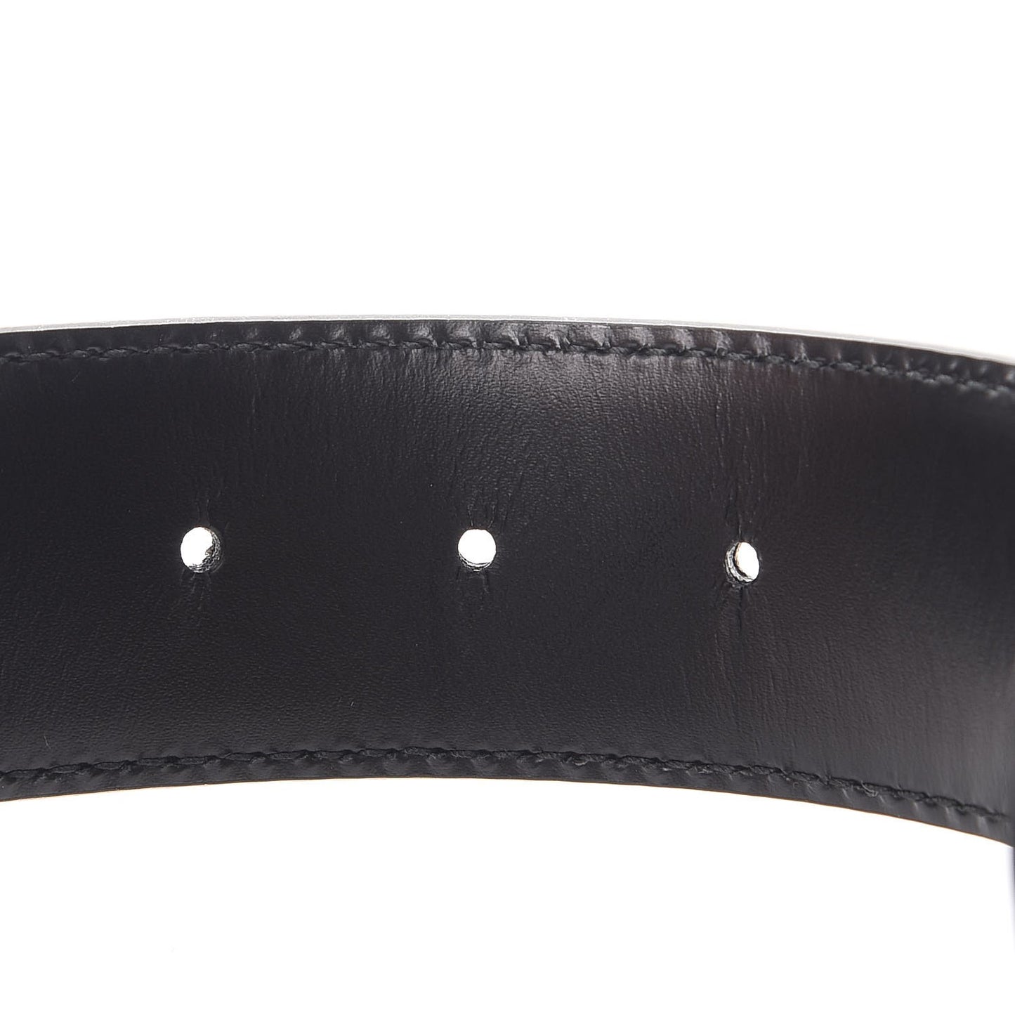Guccissima Interlocking G Belt 95 38 Black