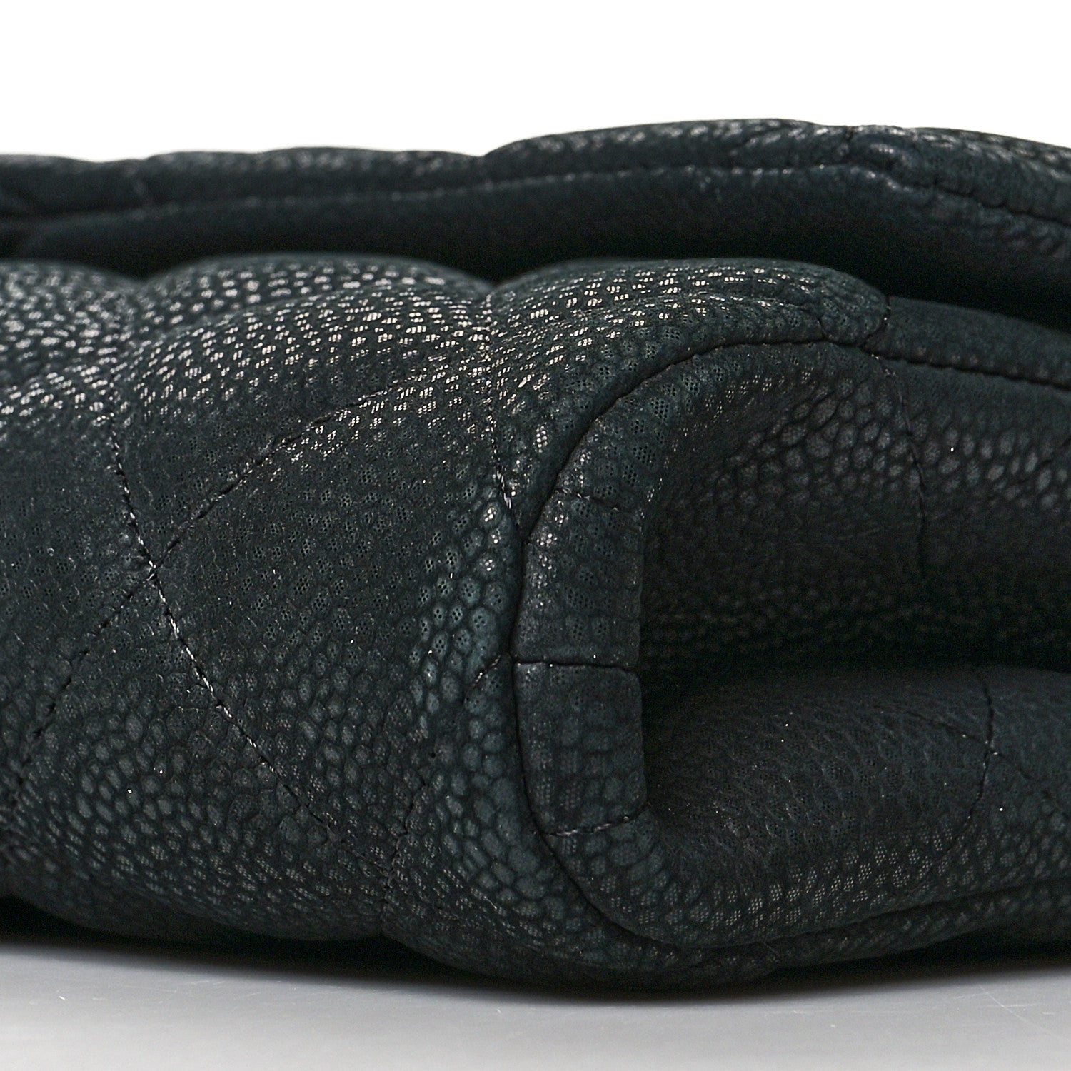 Chanel Iridescent Caviar Quilted Clutch With Chain Flap Black 10 of 10