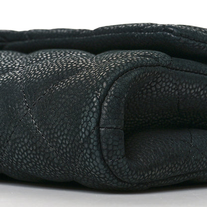 Chanel Iridescent Caviar Quilted Clutch With Chain Flap Black 10 of 10