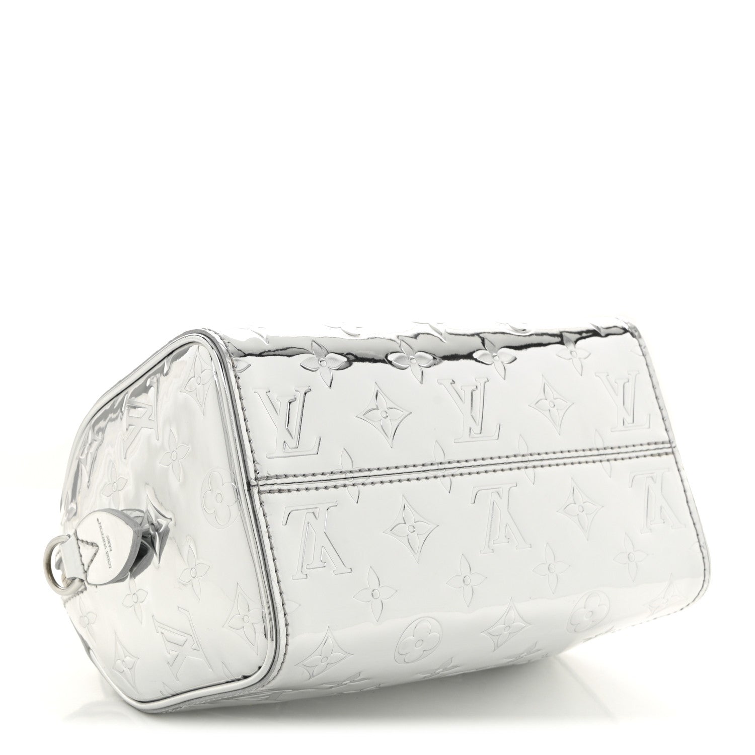 Louis Vuitton Monogram Miroir Speedy Bandouliere 20 Silver 4 of 9