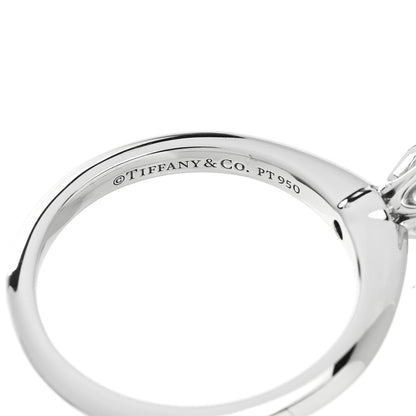 Tiffany Platinum Diamond .21ct Solitaire Engagement Ring 46 3.75 6 of 7