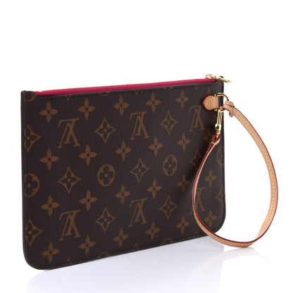 Louis Vuitton Monogram Neverfull MM GM Pochette Cherry 2 of 4