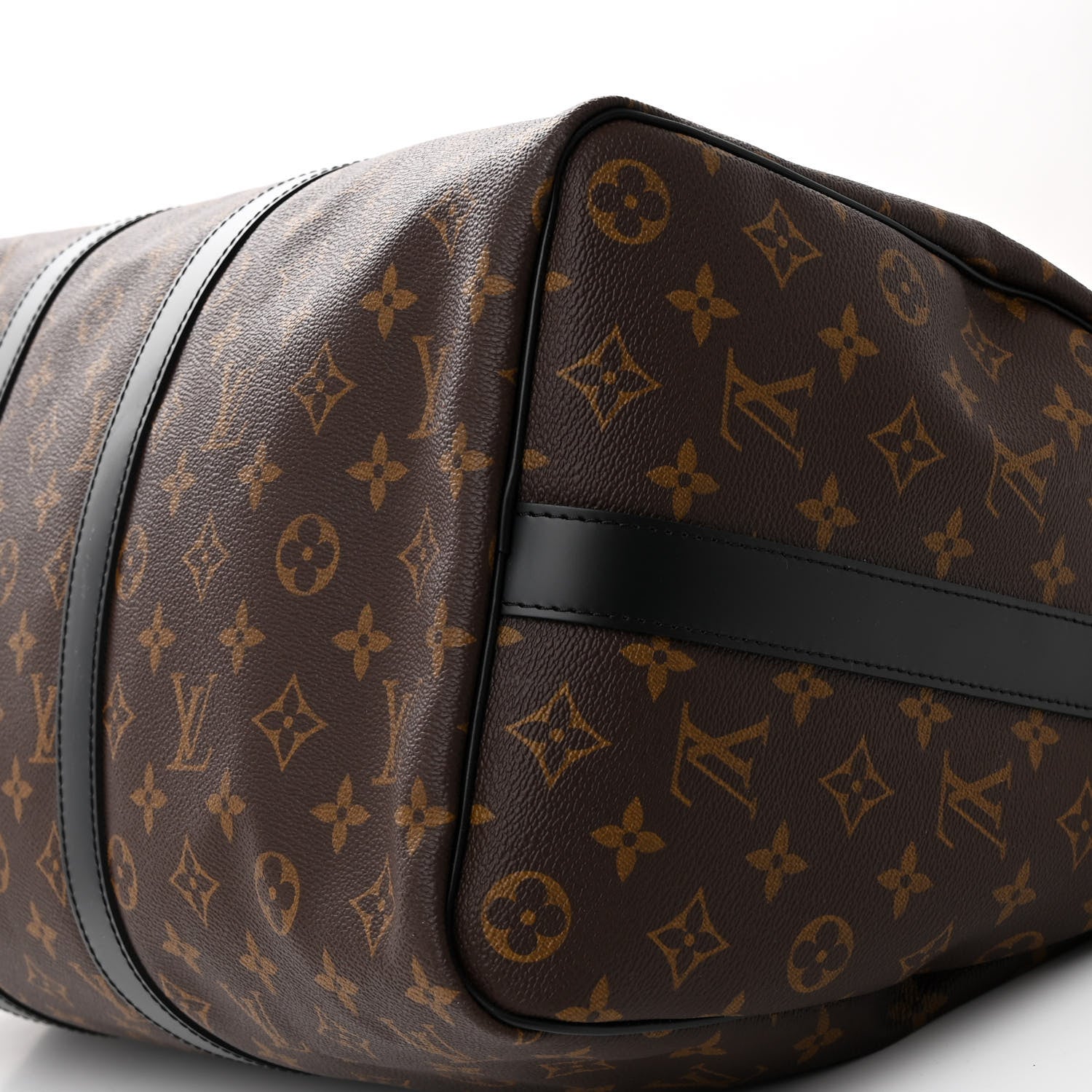 Louis Vuitton Monogram Macassar Keepall Bandouliere 45 8 of 8