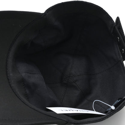 Chanel Cotton CC Cap Hat Black 7 of 8
