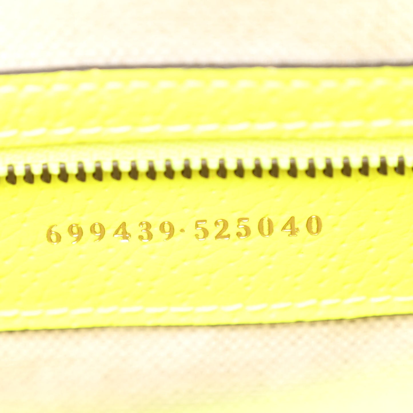 GG Supreme Monogram Textured Dollar Calfskin Web Ophidia Wristlet Shoulder Bag Beige Ebony Fluo Yellow