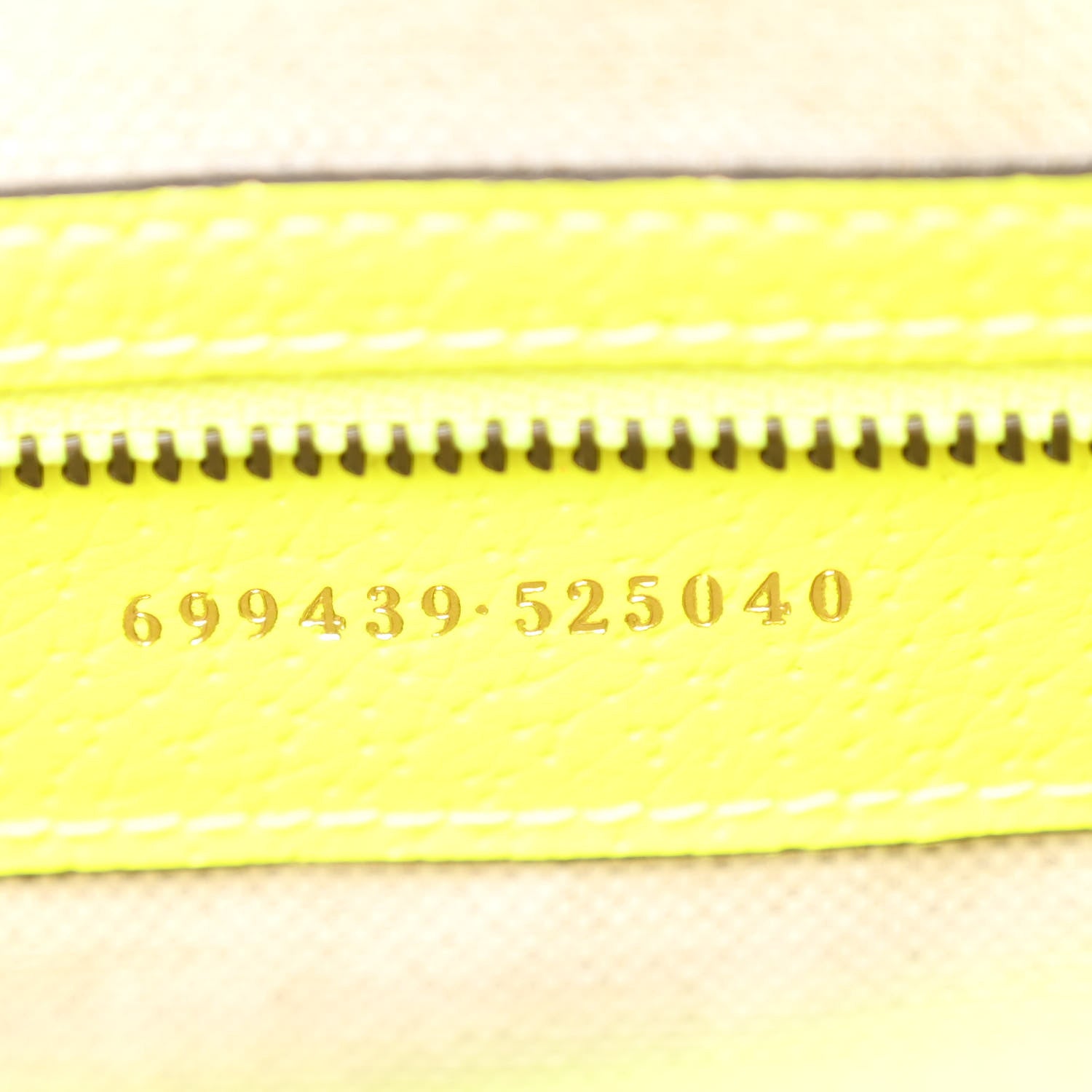 Gucci GG Supreme Monogram Textured Dollar Calfskin Web Ophidia Wristlet Shoulder Bag Beige Ebony Fluo Yellow 7 of 10