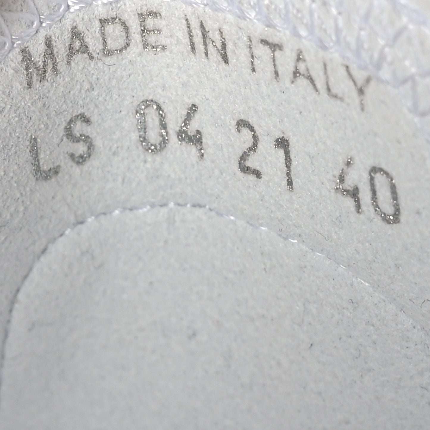 Canvas Oblique Walk'N'Dior Low Top Sneakers 40 White