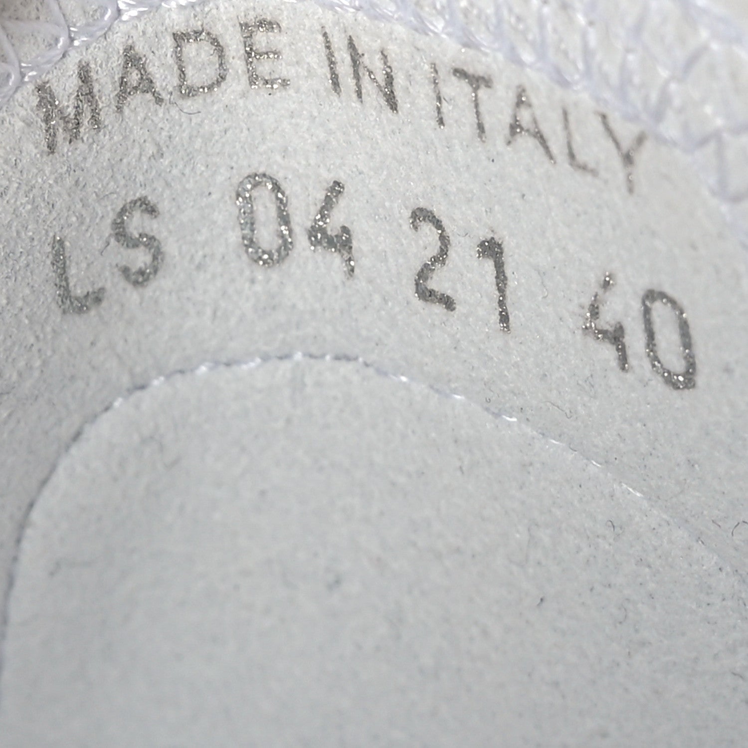 Christian Dior Canvas Oblique Walk'N'Dior Low Top Sneakers 40 White 6 of 7