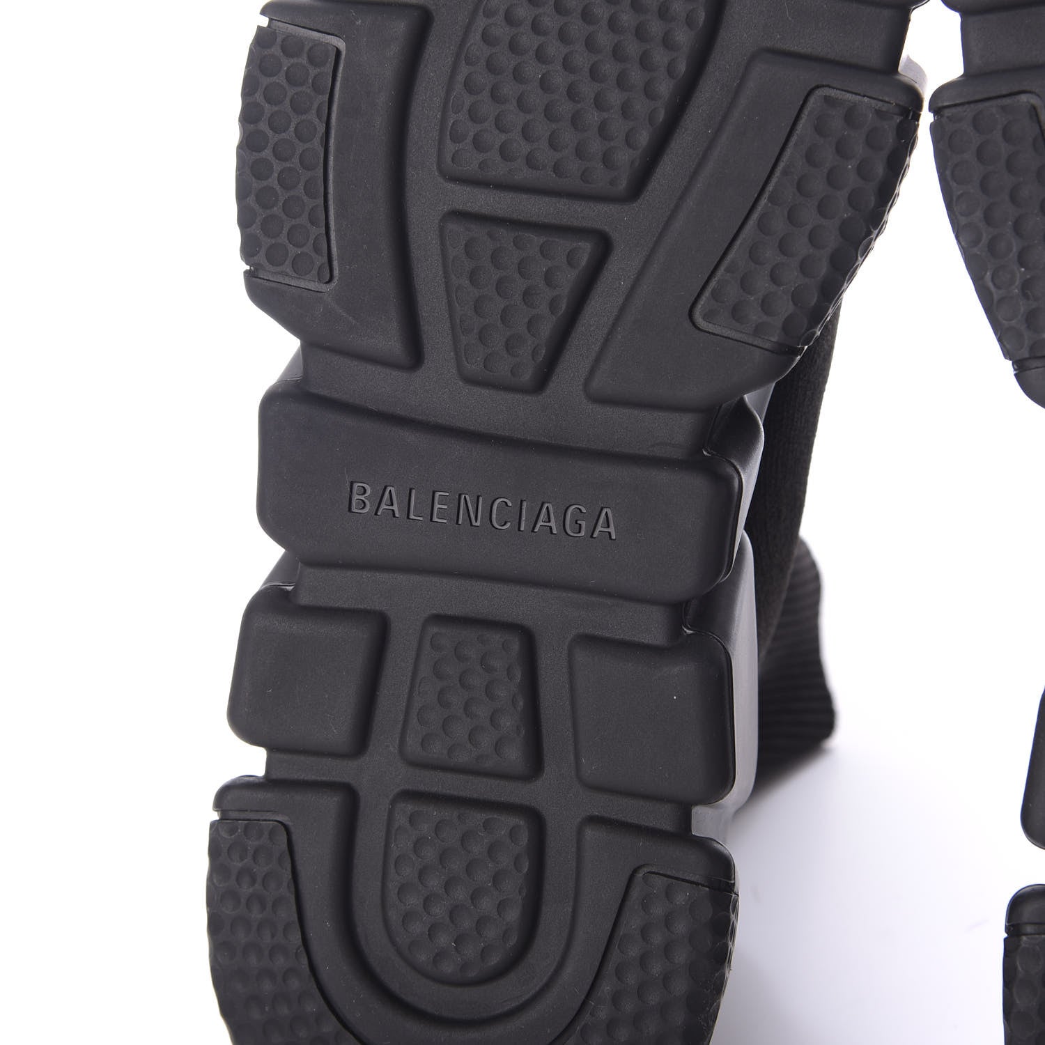 Balenciaga Neoprene Knit Womens Speed Sneakers 36 Black 9 of 10