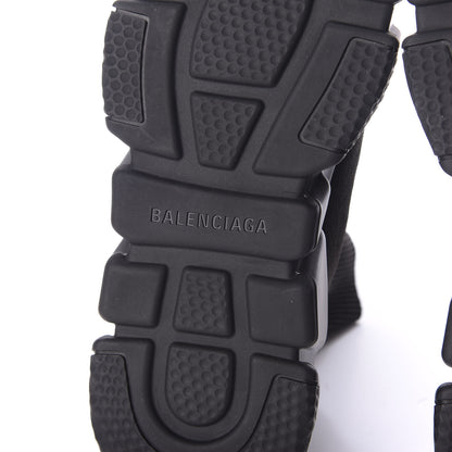 Balenciaga Neoprene Knit Womens Speed Sneakers 36 Black 9 of 10
