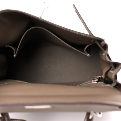 Hermes Swift Kelly Retourne 25 Etoupe 6 of 11