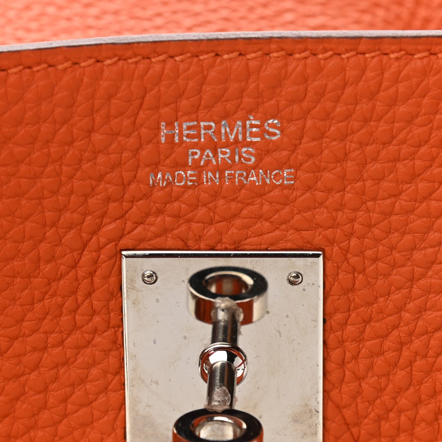 Hermes Togo Birkin 35 Orange 6 of 12