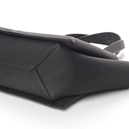 Celine Baby Grained Calfskin Small Tri-Fold Bag Black 9 of 9