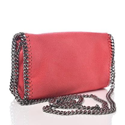 Stella McCartney Shaggy Deer Falabella Crossbody Bag Bright Coral 2 of 9