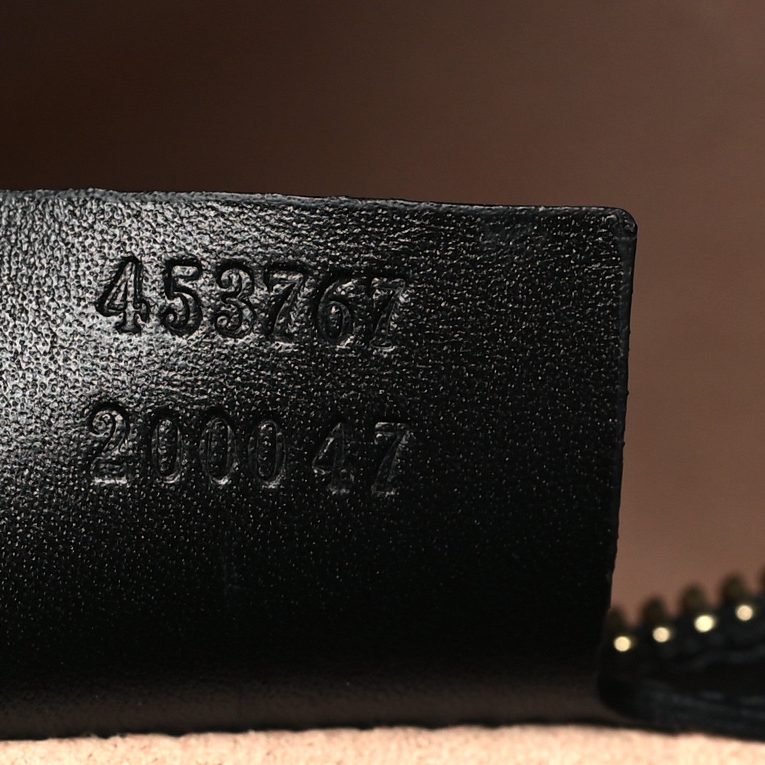 Gucci Nappa Bamboo Small Nymphaea Top Handle Bag Black 7 of 9