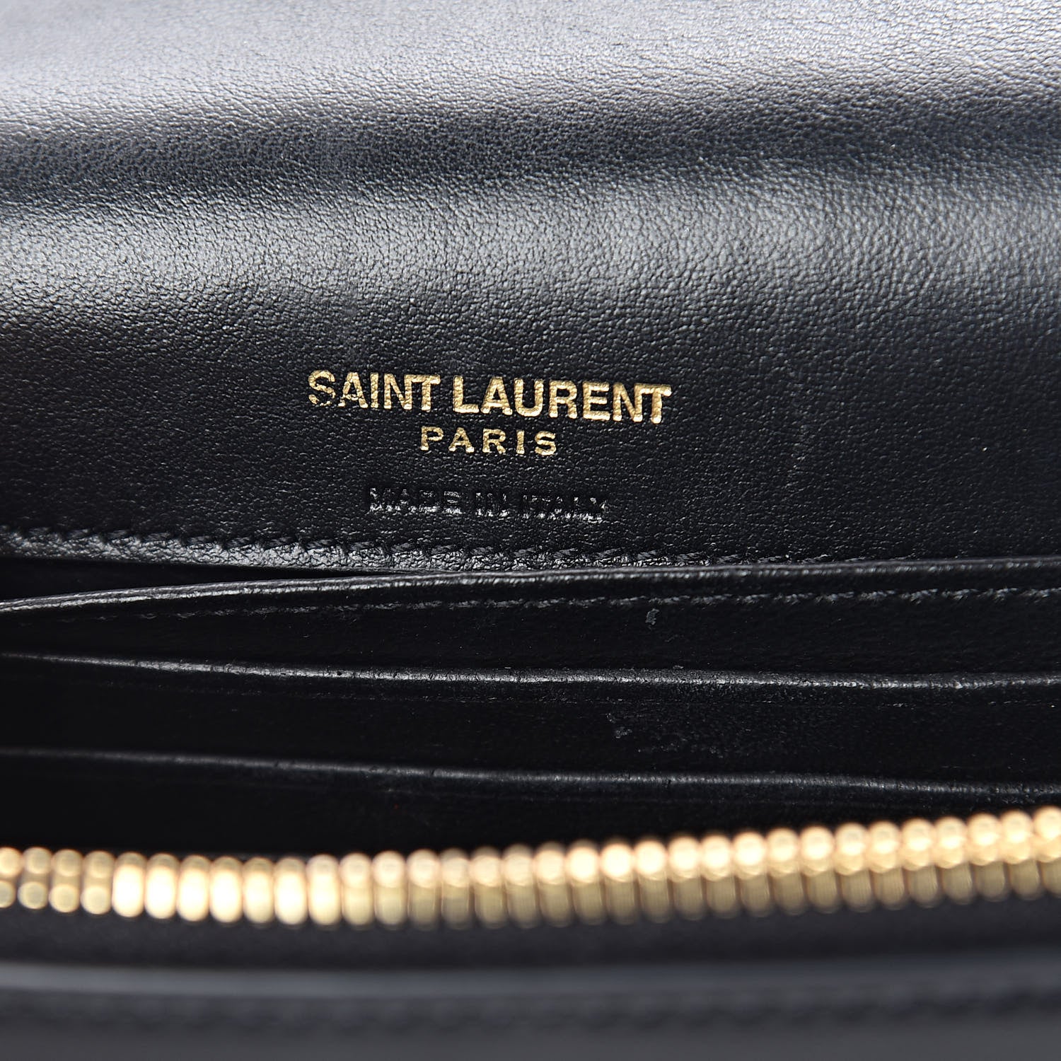 Saint Laurent Smooth Calfskin Monogram Kate Belt Bag Black 6 of 8