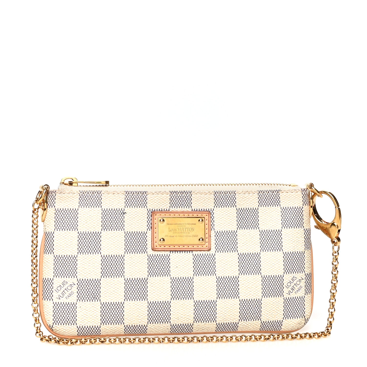 Louis Vuitton Damier Azur Pochette Milla MM 1 of 13