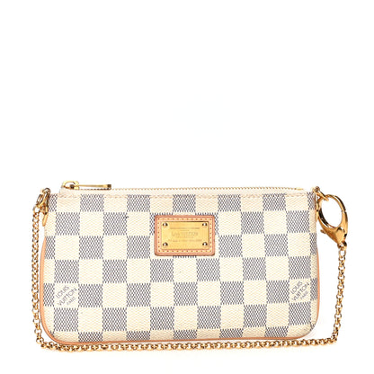 Louis Vuitton Damier Azur Pochette Milla MM 1 of 13