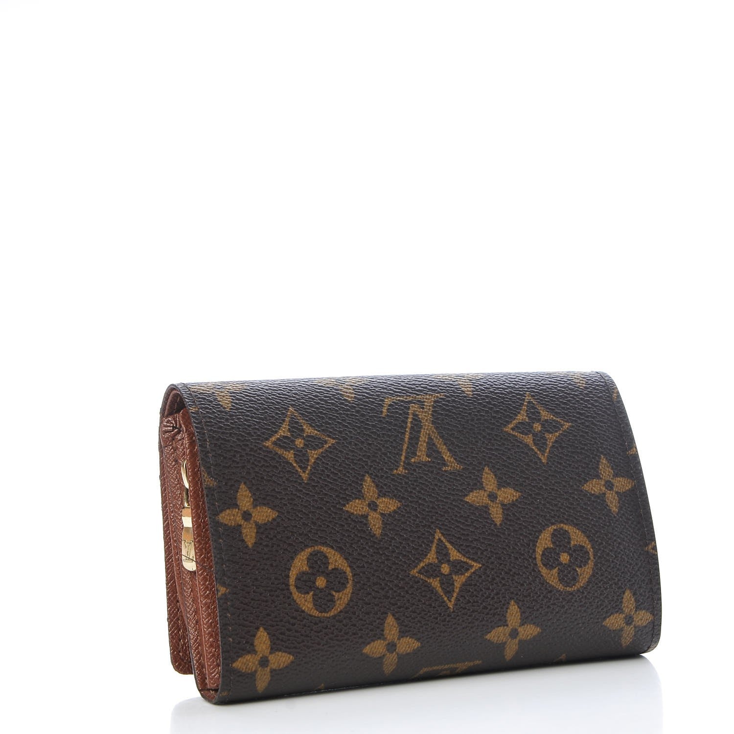 Louis Vuitton Monogram Porte-Monnaie Tresor Wallet 3 of 7