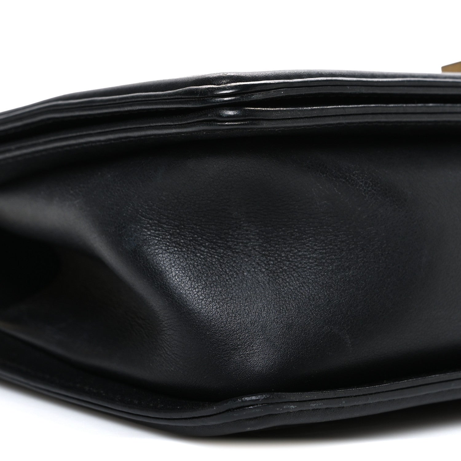 Chanel Lambskin Quilted Medium Boy Flap Black 9 of 11