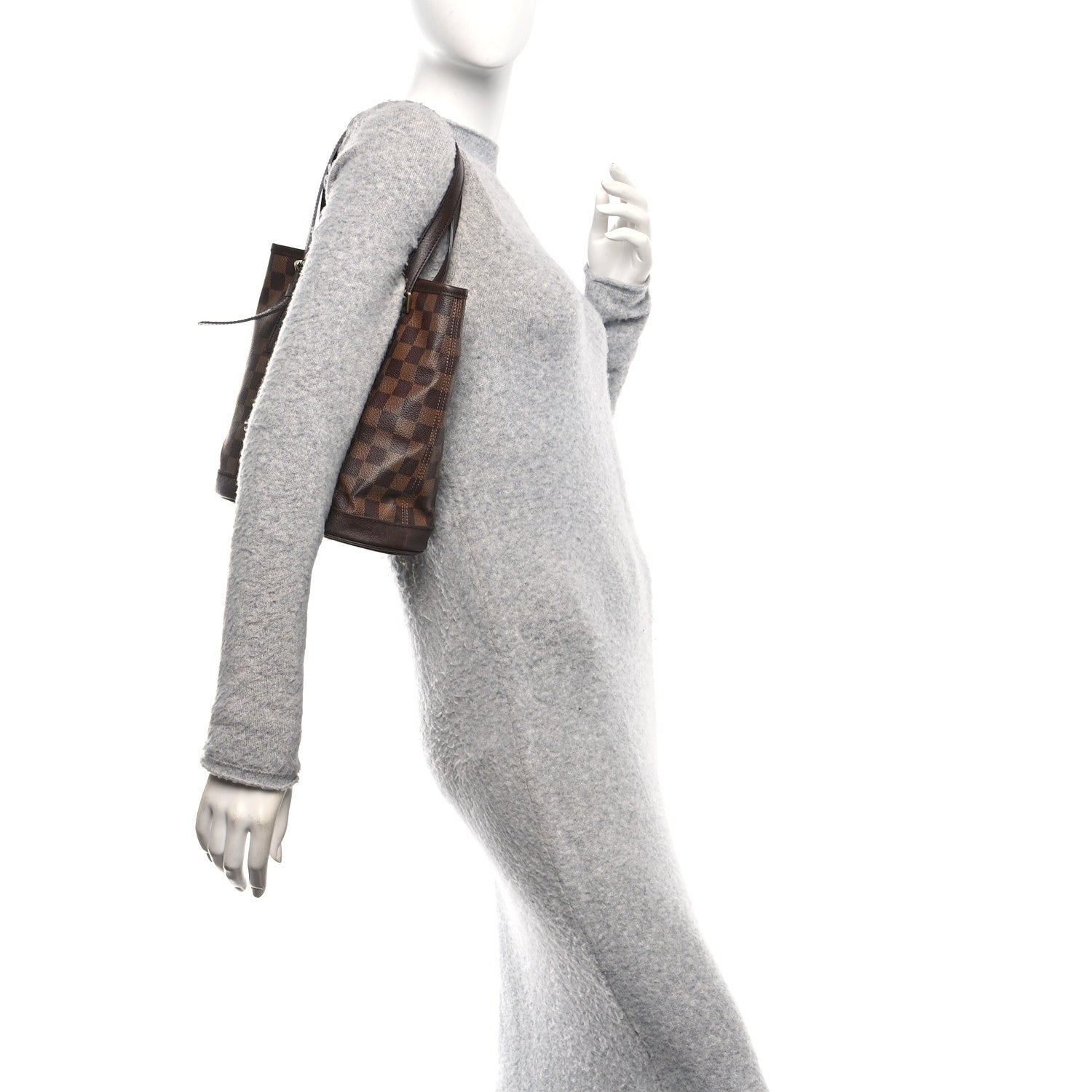 Louis Vuitton Damier Ebene Marais Bucket 23 2 of 10