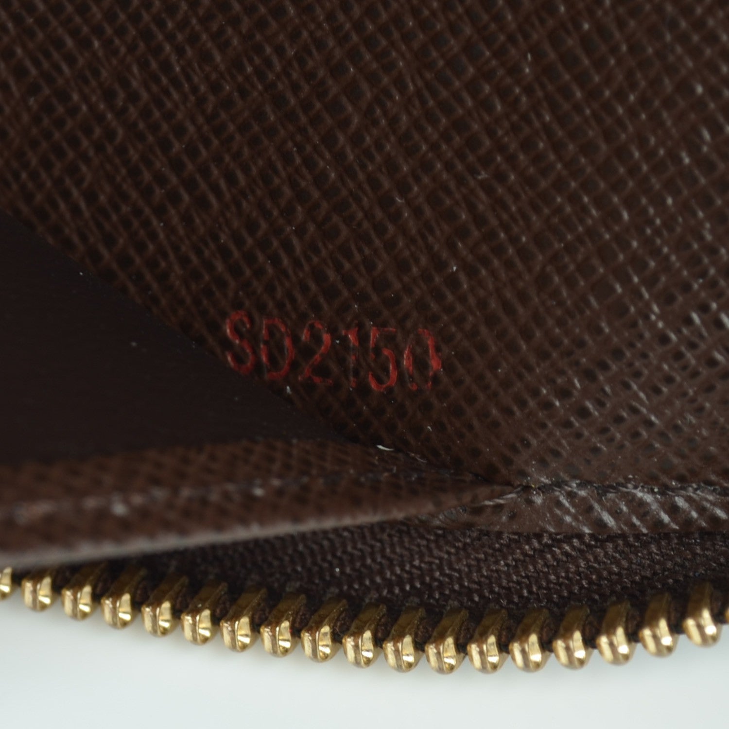 Louis Vuitton Damier Ebene Zippy Organizer Wallet 7 of 7