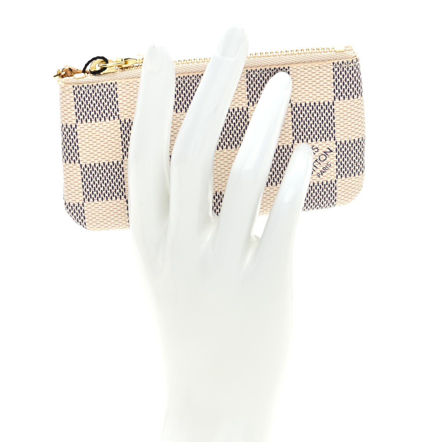 Louis Vuitton Damier Azur Key Pouch 2 of 6