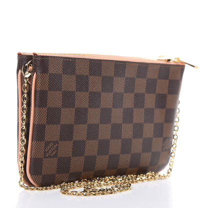 Louis Vuitton Damier Ebene Double Zip Pochette 3 of 9