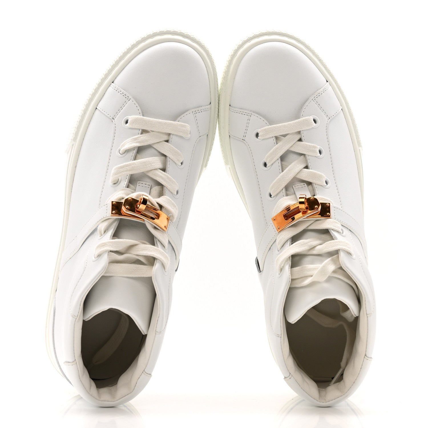Hermes Calfskin Daydream Sneakers 40 White 2 of 9