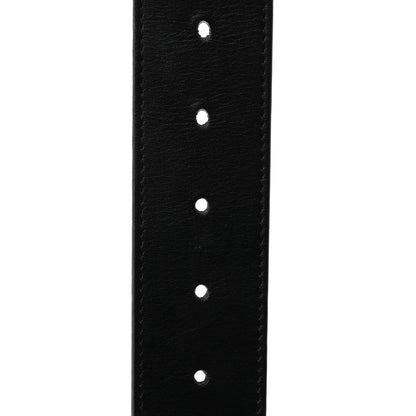 Gucci Calfskin Double G 40mm Belt 80 32 Black 4 of 5