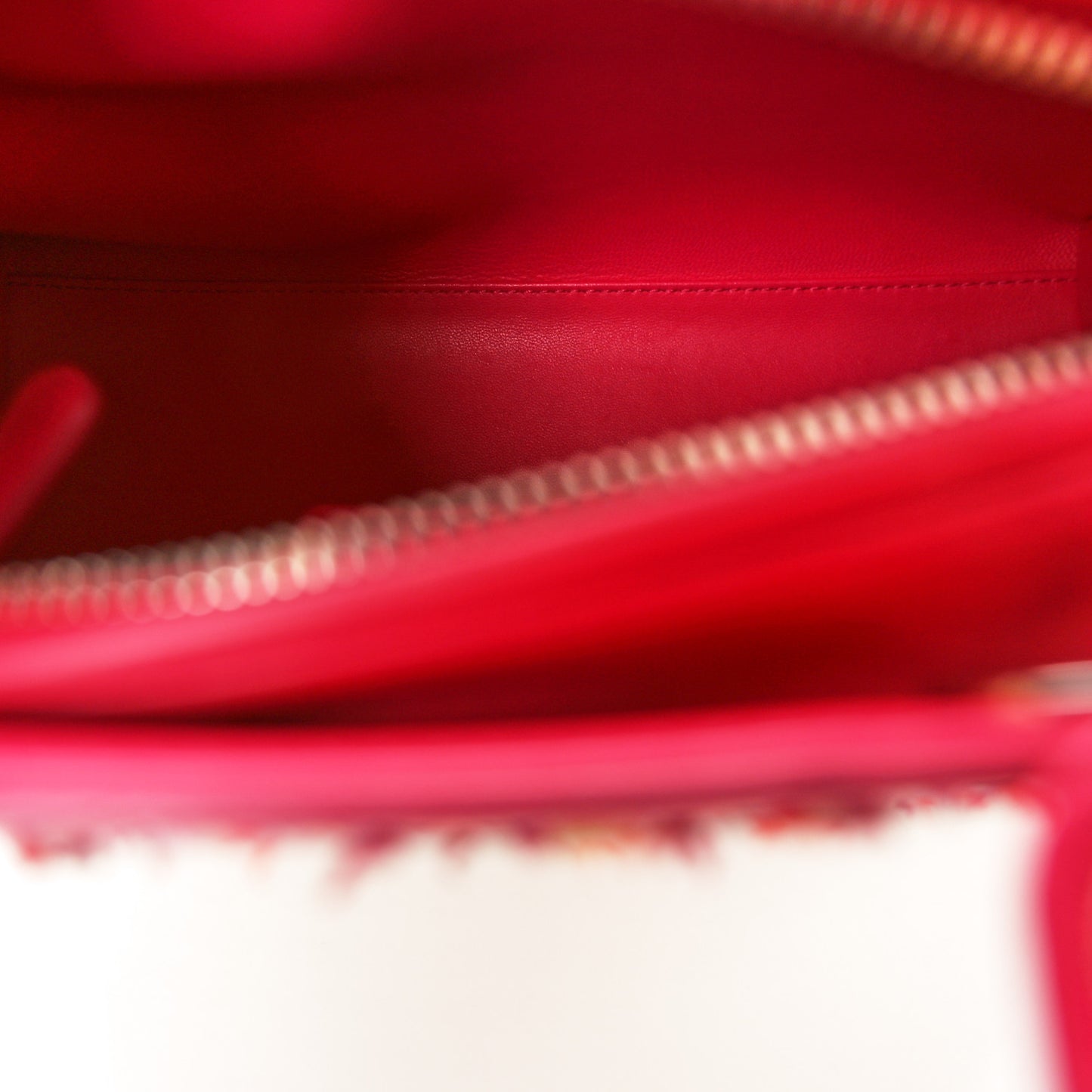 Raffia Tweed Medium Lady Dior Pink Beige