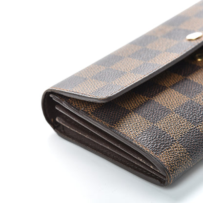 Louis Vuitton Damier Ebene Sarah Wallet 15 of 15