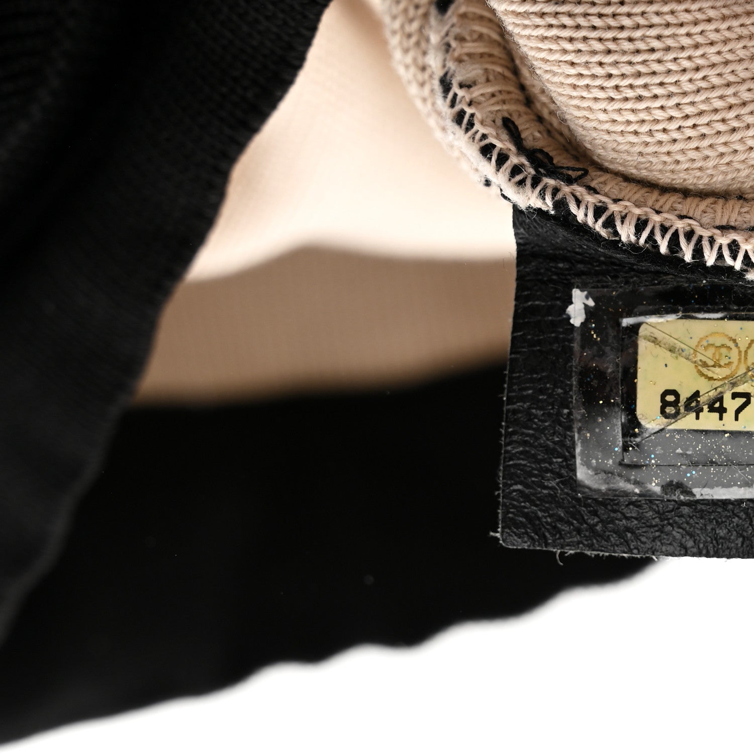 Chanel Cotton CC Drawstring Sport Line Backpack Black 6 of 9