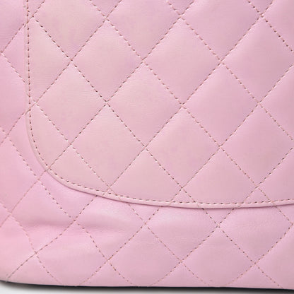 Chanel Calfskin Quilted Medium Cambon Tote Pink Black 12 of 13