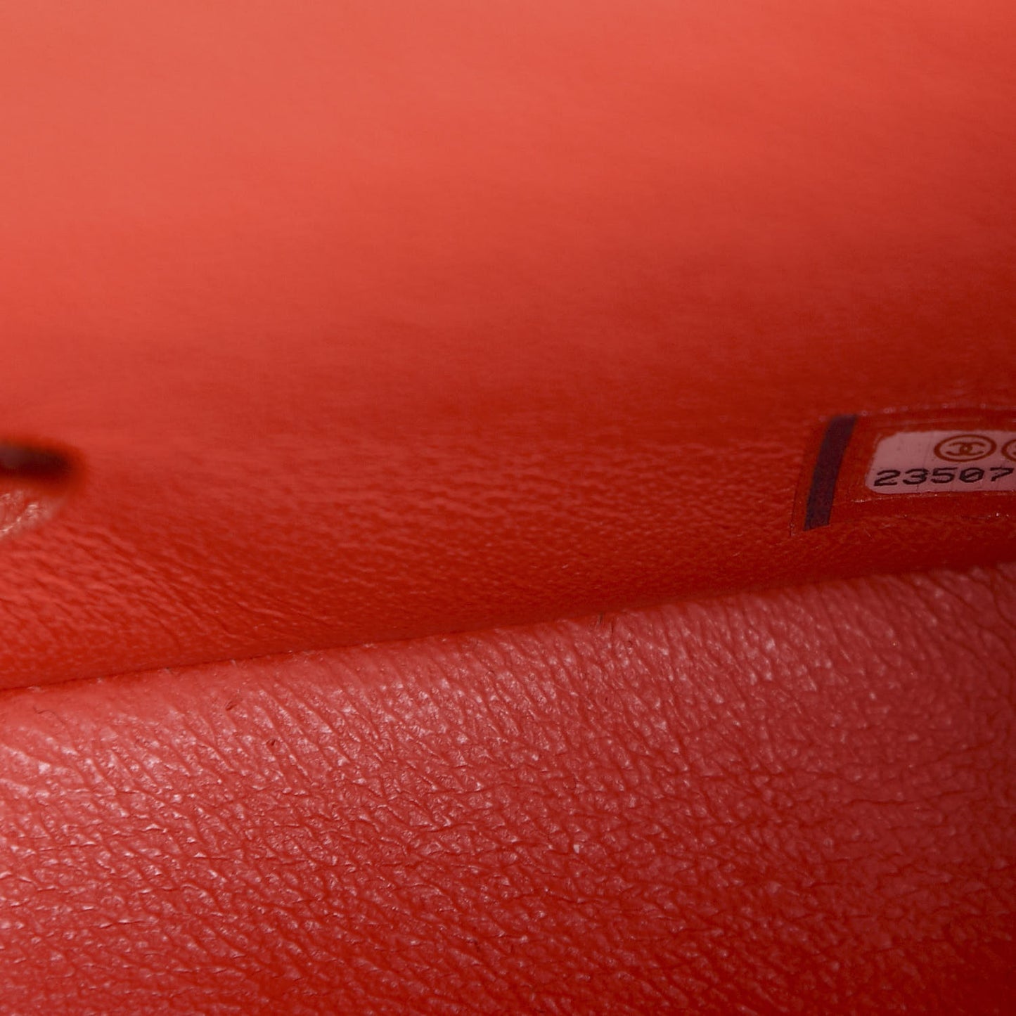 Lambskin Quilted Mini Square Flap Dark Red