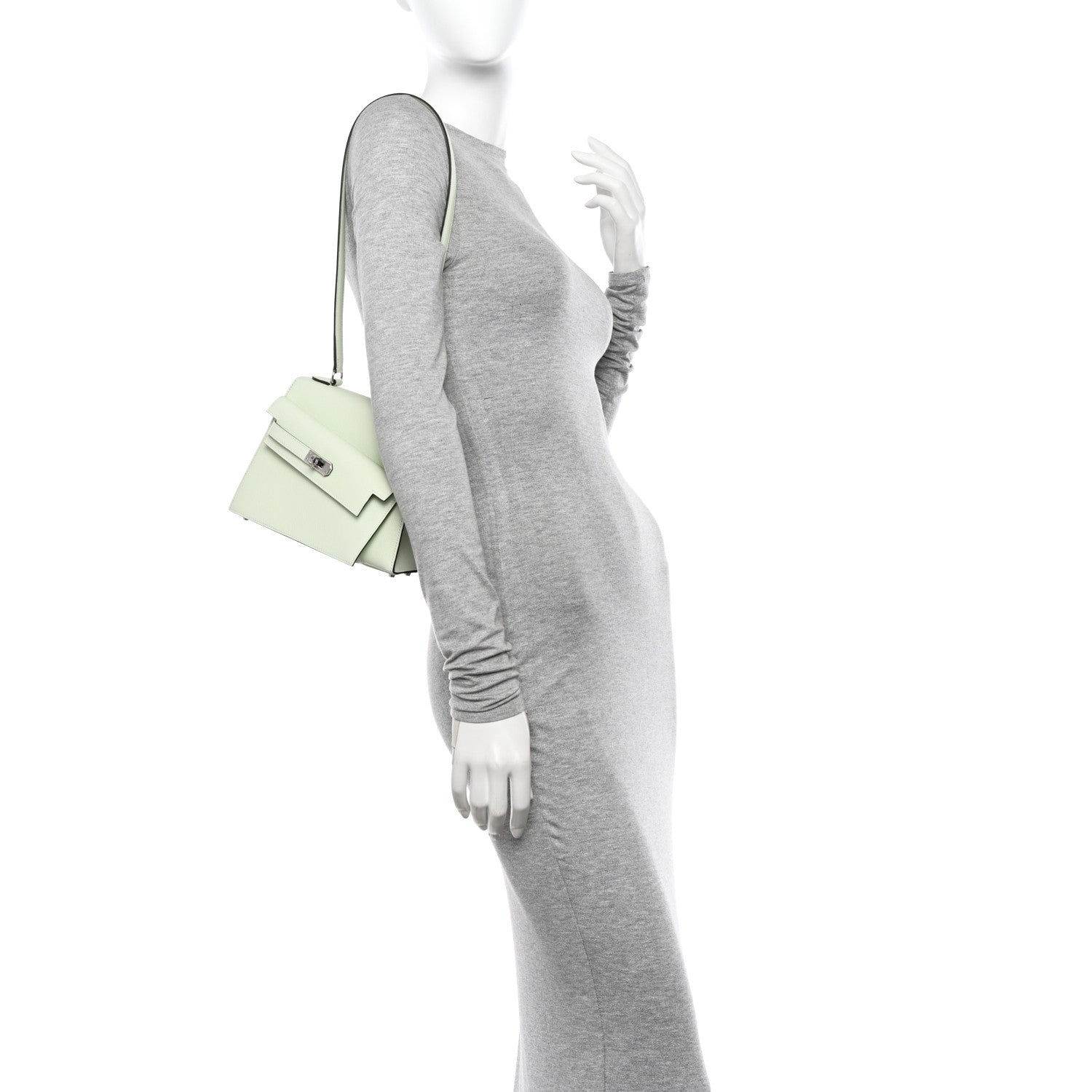 Hermes Epsom Kelly En Desordre Sellier 20 Vert Fizz 2 of 11