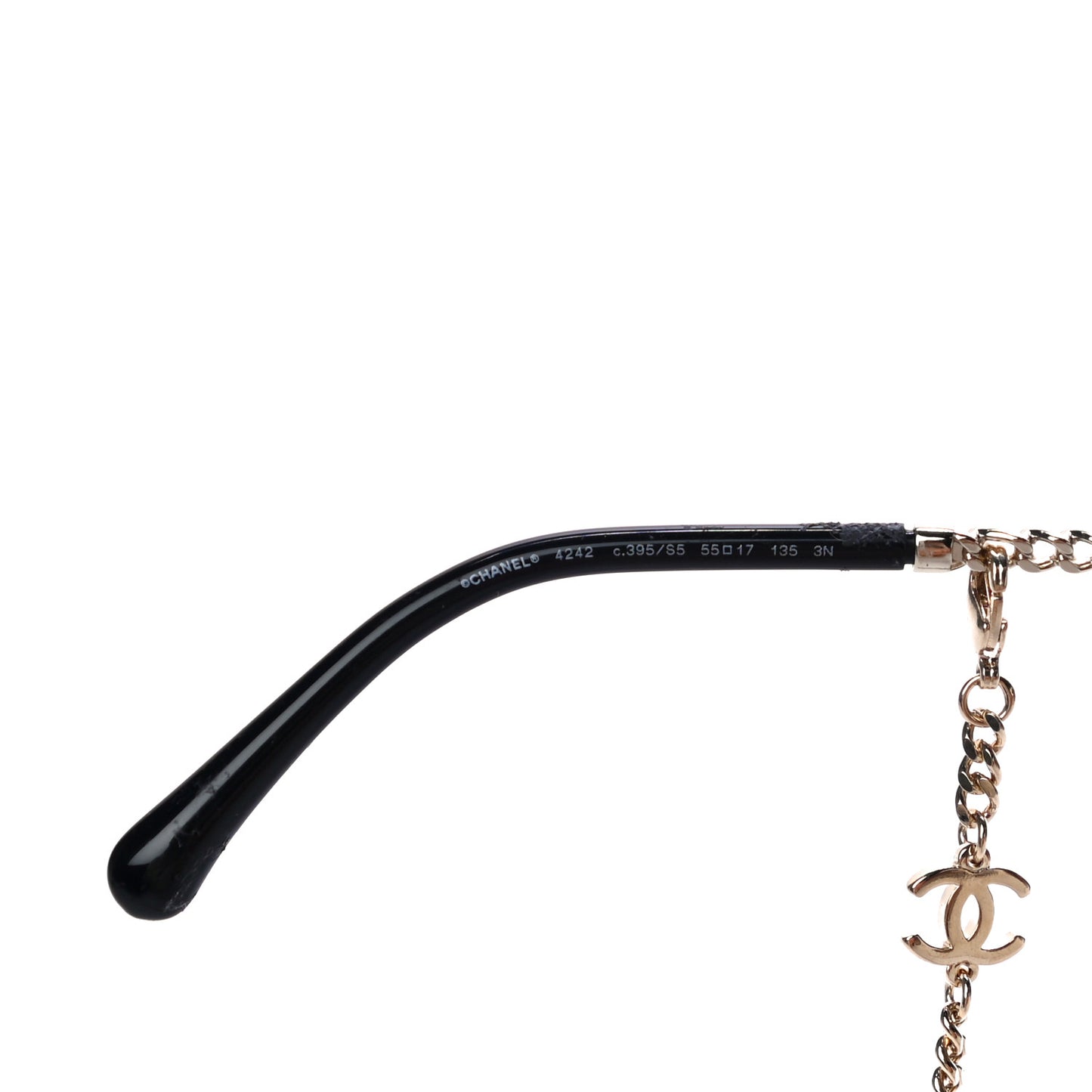 Chain Pantos Sunglasses 4242 Gold Brown