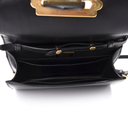 Prada City Calf Saffiano Cahier Astrology Bag Black 5 of 10