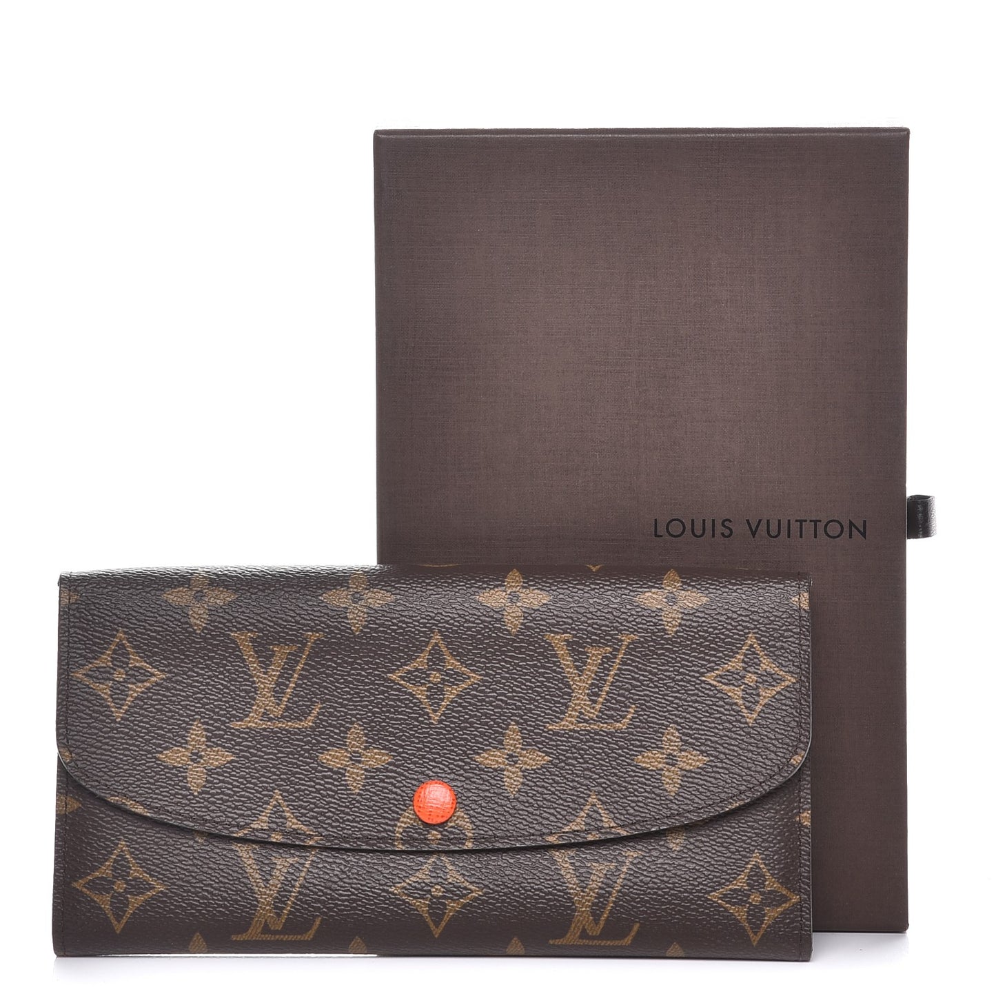 Monogram Emilie Wallet Piment