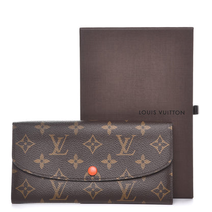 Louis Vuitton Monogram Emilie Wallet Piment 8 of 8