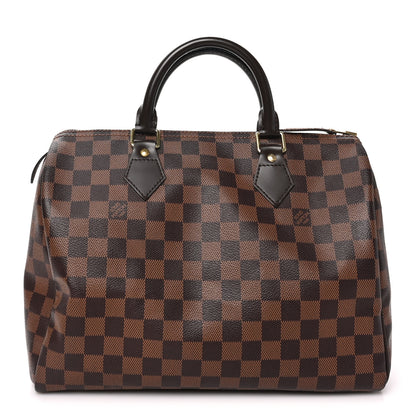 Louis Vuitton Damier Ebene Speedy 30 1 of 9