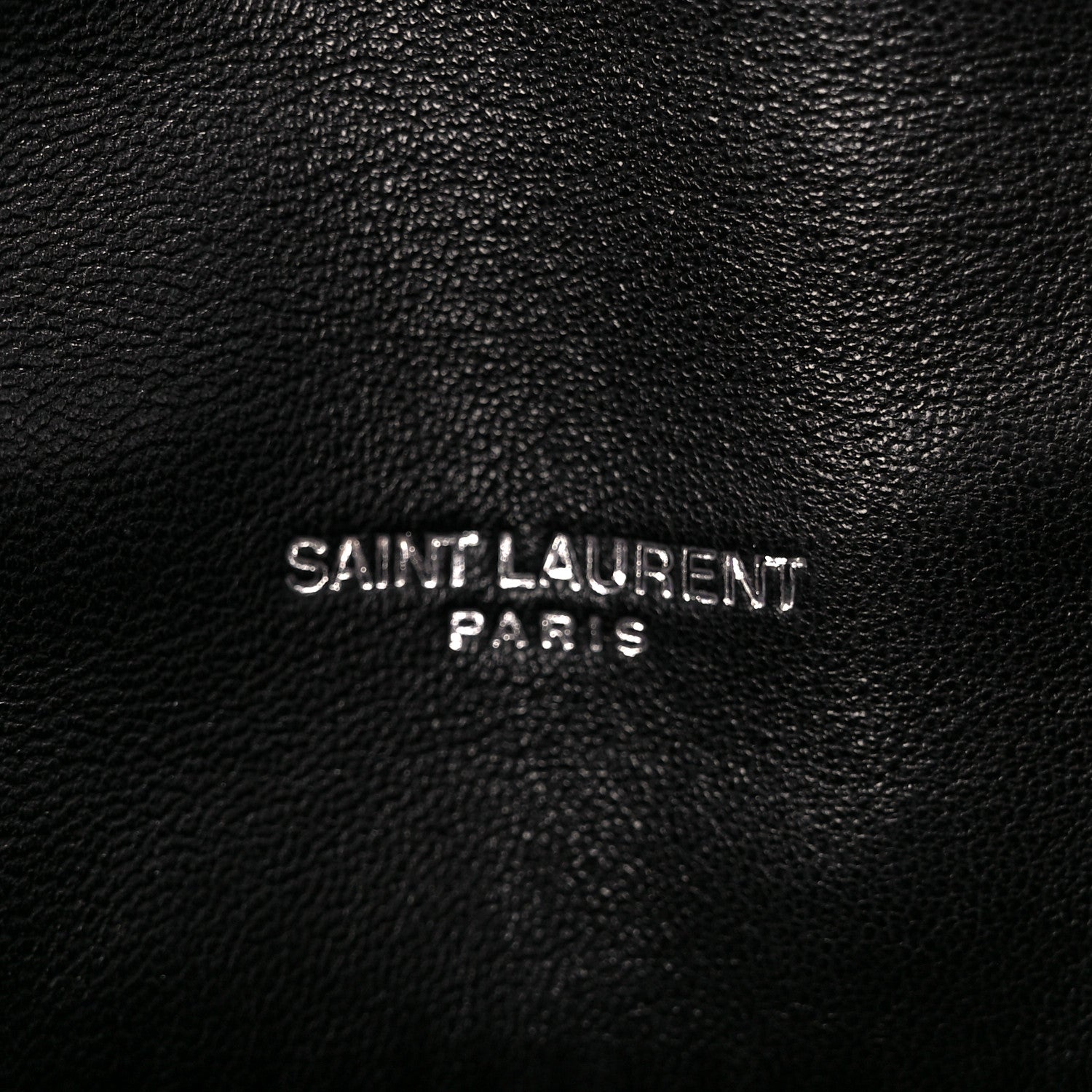 Saint Laurent Lambskin Quilted Small Loulou Puffer Monogram Chain Satchel Black 6 of 11
