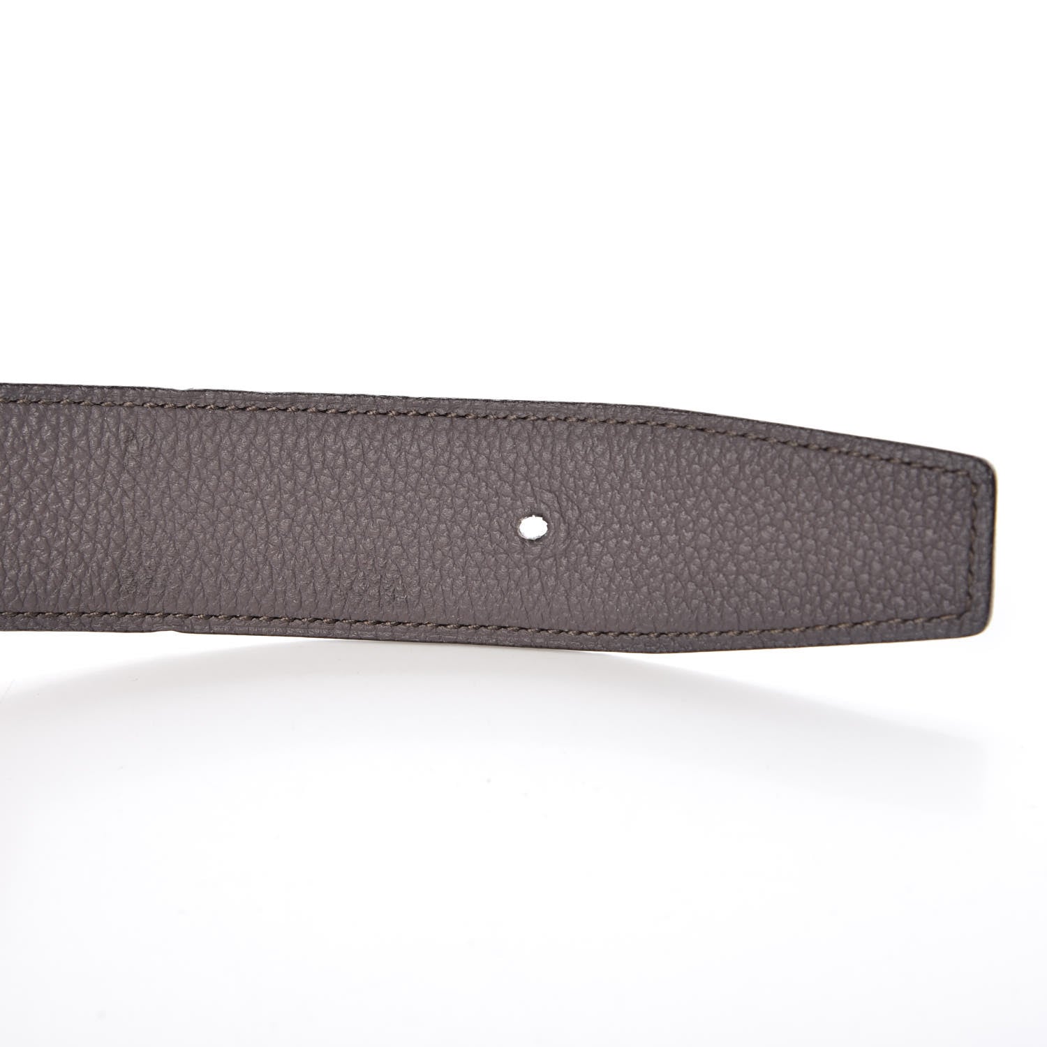 Hermes Box Togo 32mm Belt Strap 85 Black Etain 5 of 10